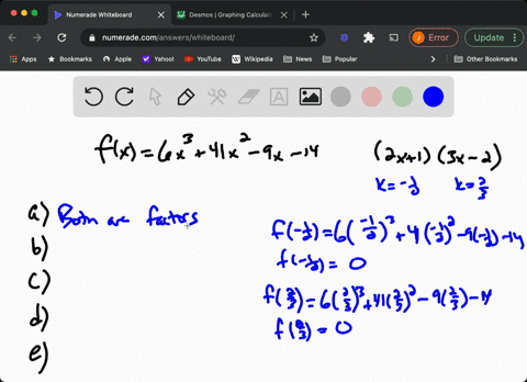 a-verify-the-given-factors-of-fx-b-find-the-remaining-factors-of-fx-c-use-your-results-to-write-th-5