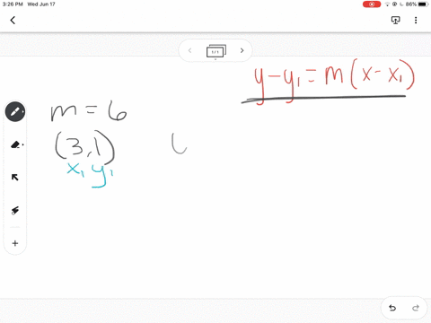 write-the-point-slope-form-of-the-equation-of-the-line-satisfying-each-of-the-conditions-in-exerc-30