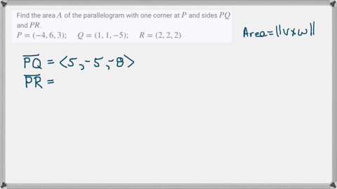 find-the-area-a-of-the-parallelogram-with-one-corner-at-p-and-sides-p-q-and-p-r-p-463-quad-q11-5-qua
