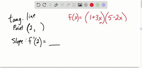 find-fprimex-and-find-the-equation-of-the-line-tangent-to-the-graph-off-at-x2-fx13-x5-2-x