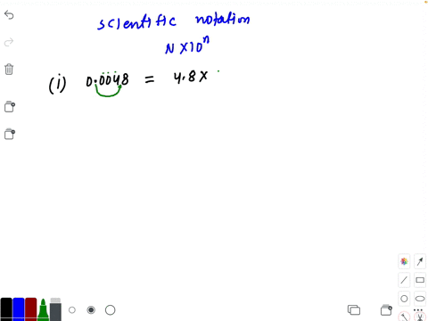 express-the-following-in-the-scientific-notation-i-00048-ii-234000-iii-quad-8008-iv-quad-5000-v-6001