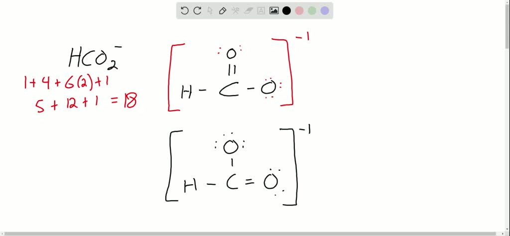 formate ion lewis structure