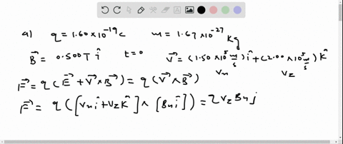 a-proton-leftq160-times-10-19-mathrmc-m167-times-10-27-mathrmkgright-moves-in-a-uniform-magnetic-f-2