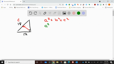 how to determine length of third side of triangle