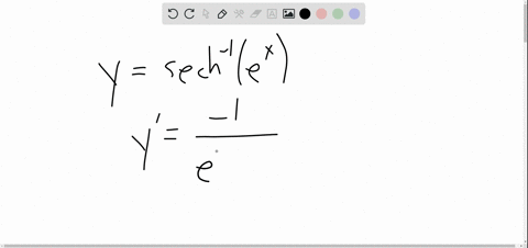 30-45-find-the-derivative-simplify-where-possible-yoperatornamesech-1lefte-xright