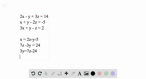 solve-each-system-of-equations-beginaligned2-x-y3-z-14-xy-2-z-5-3-xy-z-2endaligned