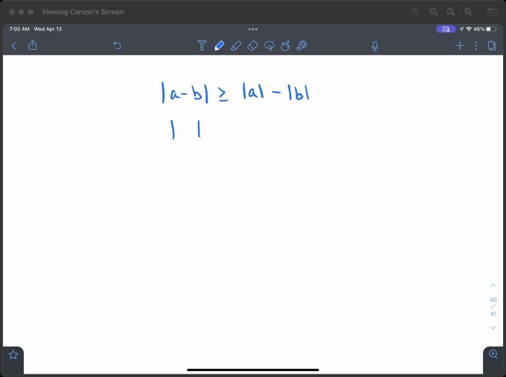 SOLVED:Use The Triangle Inequality To Prove The Following Two ...