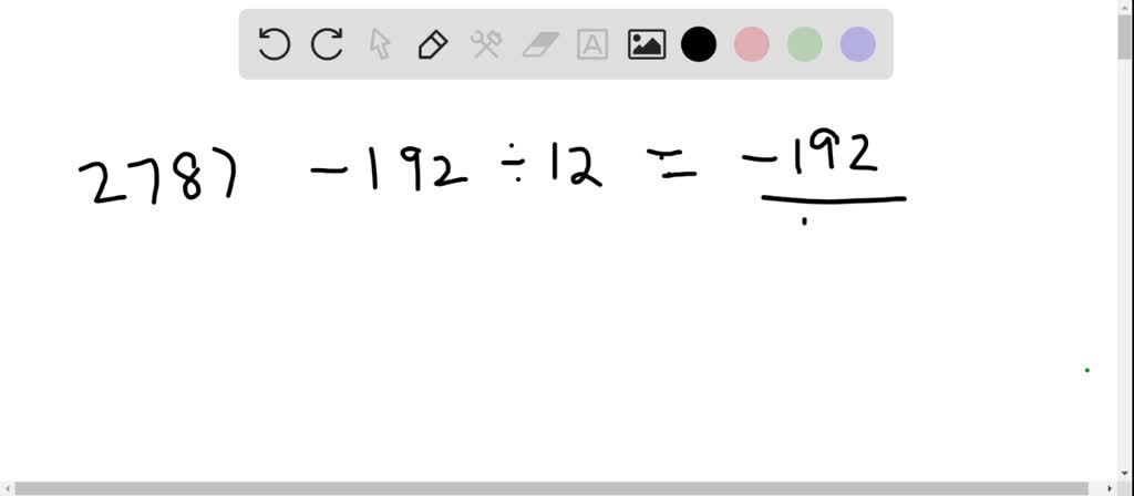 SOLVED:Divide. ?192÷12