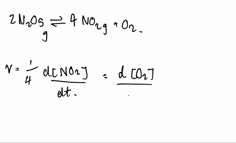 nitrogen-pentoxide-leftmathrmn_2-mathrmo_5right-gas-decomposes-according-to-the-reaction-2-mathrmn_2
