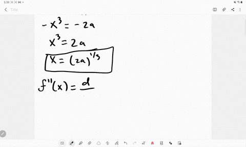a-if-a-is-a-nonzero-constant-find-all-critical-points-of-fxfracax2x-b-use-the-second-derivative-te-4