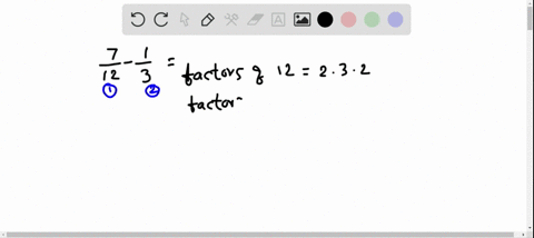 find-each-sum-or-difference-and-write-it-in-lowest-terms-see-examples-5-7-frac712-frac13-2