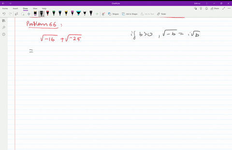 write-each-expression-in-the-form-ab-i-where-a-and-b-are-real-numbers-sqrt-16sqrt-25