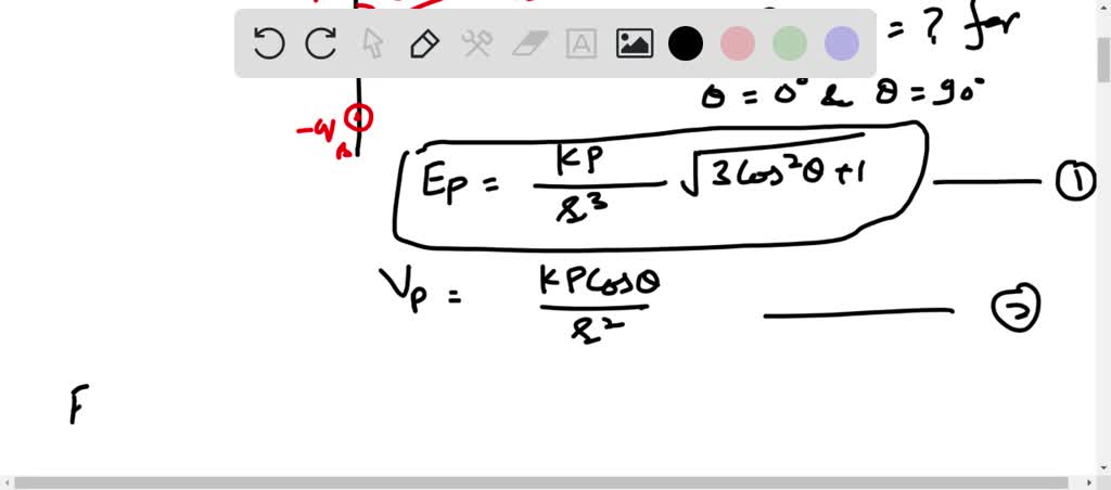 SOLVED:A dipole of moment 𝐩 is placed at the centre of a spherical ...