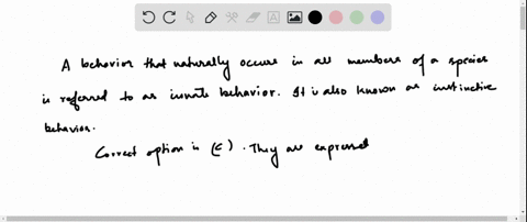 which-of-the-following-is-true-of-innate-behaviors-a-their-expression-is-only-weakly-influenced-by-2