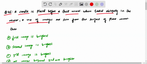 a-candle-is-placed-before-a-thick-plane-mirror-when-looked-obliquely-in-the-mirror-a-number-of-image