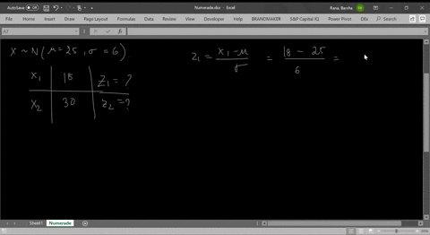 a-random-variable-x-is-normally-distributed-with-mu25-and-sigma6-a-compute-z_1fracx_1-musigma-for-x_