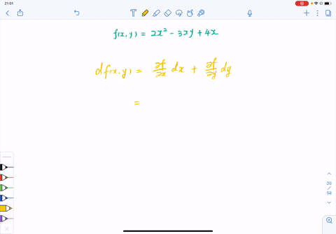 find-the-total-differential-of-the-function-fx-y2-x2-3-x-y4-x