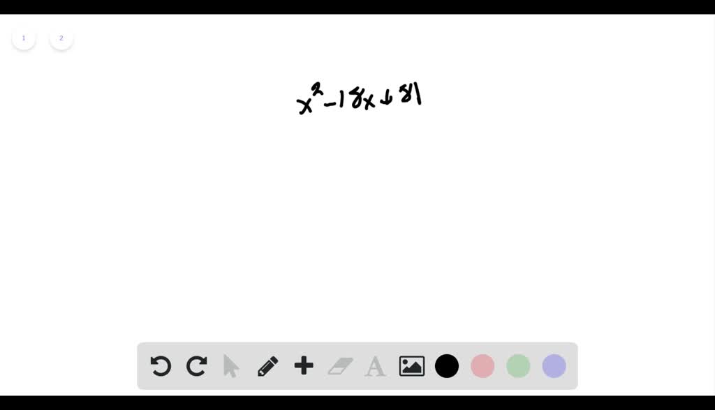 SOLVED:Factor each expression. x^{4}-81