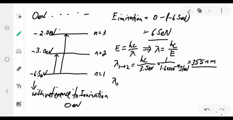 the-first-three-energy-levels-of-the-ee-v-fictitious-element-x-are-shown-in-000-a-what-is-the-ioniza