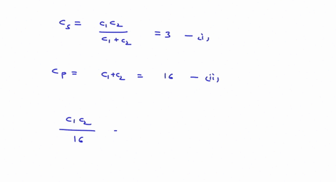 the-eftective-capacitances-of-two-capacitors-are-3-mu-mathrmf-and-16-mu-mathrmf-when-they-are-connec