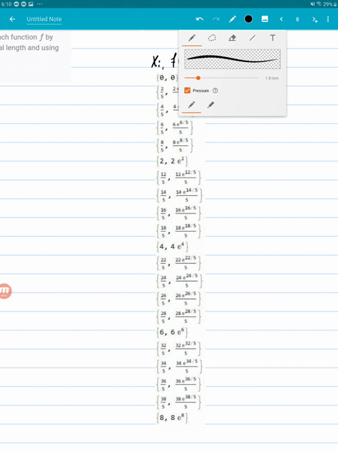 approximate-the-area-a-under-the-graph-of-each-function-f-by-partitioning-a-b-into-20-subintervals-o