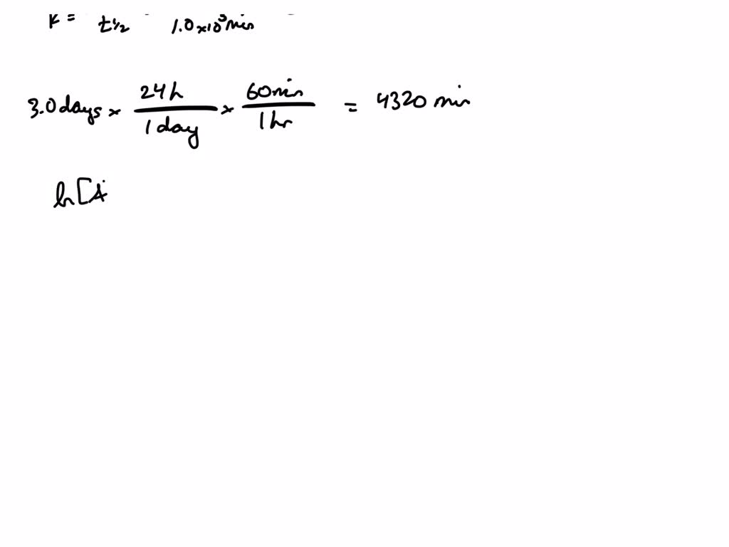 The bromine 82 nucleus has a halflife of 1.0 ×10^3 min. If you wanted