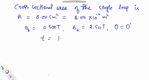 a-flat-loop-of-wire-consisting-of-a-single-turn-of-crosssectional-area-800-mathrmcm2-is-perpendicu-4