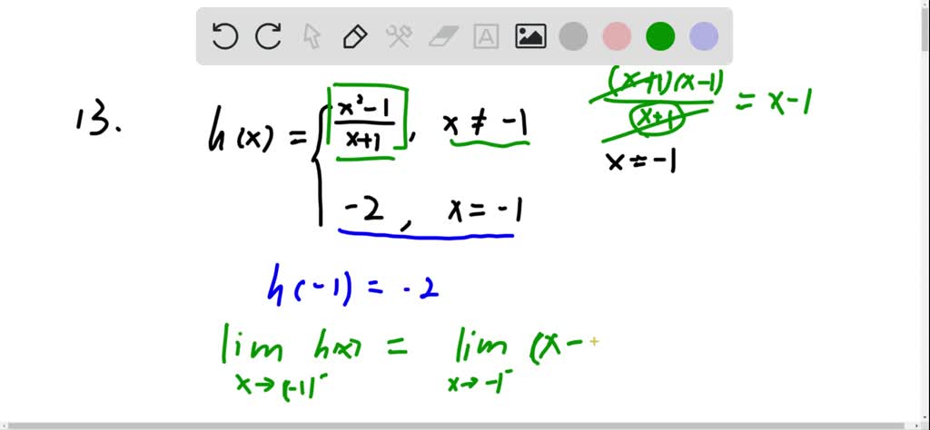 SOLVED:Determine whether or not the function is continuous at the ...