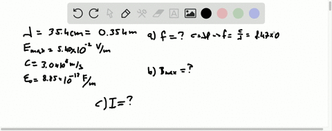 a-simusoidal-electromagnetic-wave-emitted-by-a-cellular-phone-has-a-wavelength-of-354-mathrmcm-and-a
