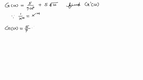 find-the-indicated-derivatives-gprimew-text-if-gwfrac59-w45-sqrt3w