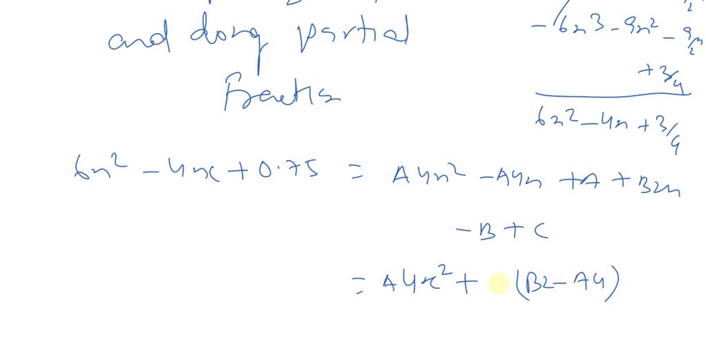 SOLVED:Write the partial fraction decomposition for the rational ...