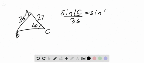 in-exercises-2732-tell-whether-you-would-use-the-law-of-sines-the-law-of-cosines-or-the-pythagorea-5
