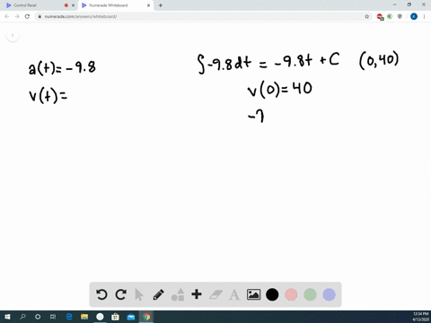 a-ball-is-thrown-upward-from-a-height-of-15-mathrmm-at-an-initial-speed-of-40-mathrmm-mathrmsec-acce