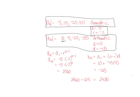 let-beginarrayl-lefta_nright-510-2040-ldots-leftb_nright10-5-20-35-ldots-endarray-and-leftc_nright-2