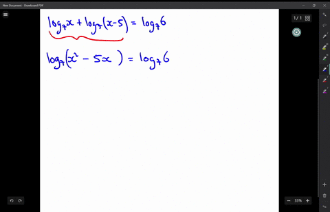 solve-each-logarithmic-equation-log-_7-xlog-_7x-5log-_7-6