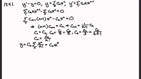 use-power-series-to-solve-the-differential-equation-yprime-y0-2