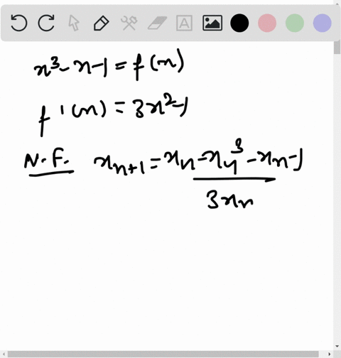 a-use-newtons-method-with-mathrmx_11-to-find-the-root-of-the-equation-mathrmx3-mathrmx1-correct-to-s