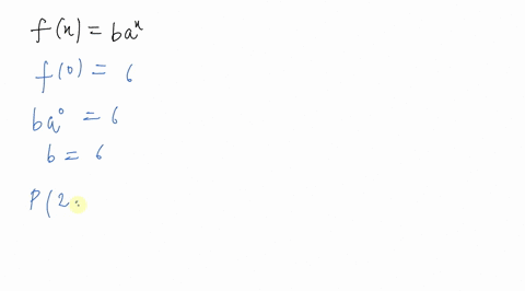 find-an-exponential-function-of-the-form-fxb-ax-that-has-the-given-y-intercept-and-passes-through--2