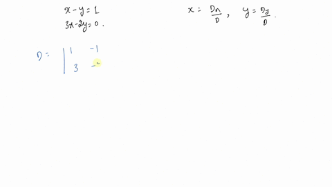 solve-system-using-cramers-rule-beginaligned-x-y-1-3-x-2-y-0-endaligned