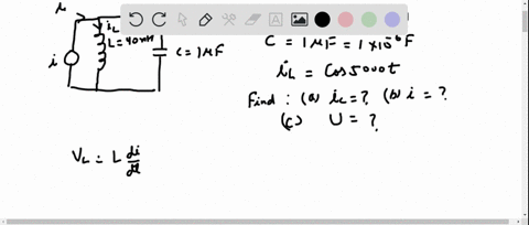 find-vt-i-ct-it-the-energy-stored-in-the-capacitance-the-energy-stored-in-the-inductance-and-the-tot