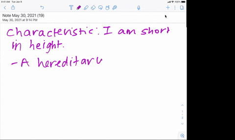 describe-a-characteristic-that-you-have-explain-whether-you-think-this-characteristic-is-hereditary-