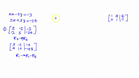 solve-the-system-of-equations-using-gaussian-elimination-or-gaussjordan-elimination-beginaligned5-x-