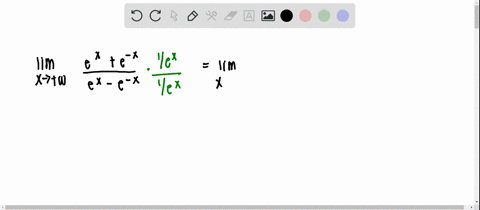 find-the-limits-lim-_x-rightarrowinfty-fracexe-xex-e-x