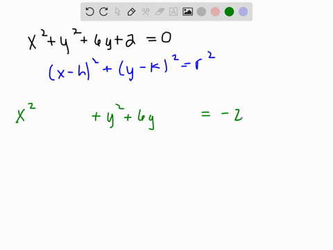 65-72-show-that-the-equation-represents-a-circle-and-find-the-center-and-radius-of-the-circle-x2y26-