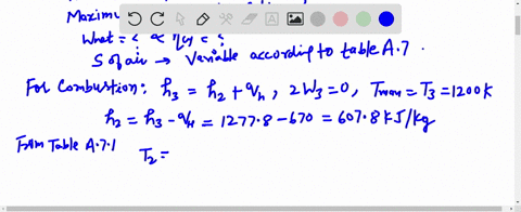 a-brayton-cycle-inlet-is-at-300-mathrmk-and-100-mathrmkpa-and-the-combustion-adds-670-mathrmkj-mathr
