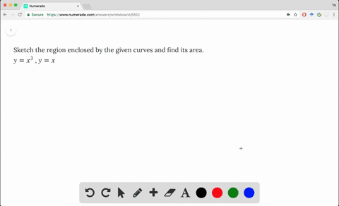sketch-the-region-enclosed-by-the-given-curves-and-find-its-area-y-x-3-y-x