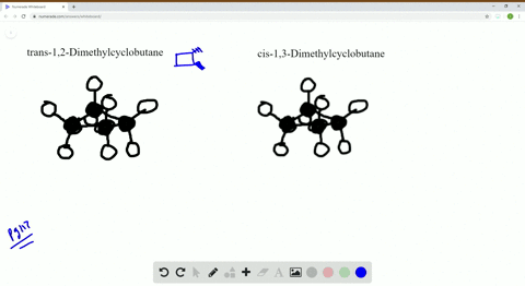 cis-12-dimethylcyclobutane-is-less-stable-than-its-trans-isomer-but-cis-1-3-dimethylcyclobutane-is-m