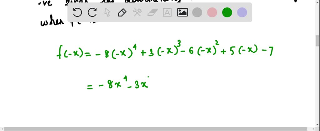 SOLVED:Determine the different possibilities for the numbers of ...