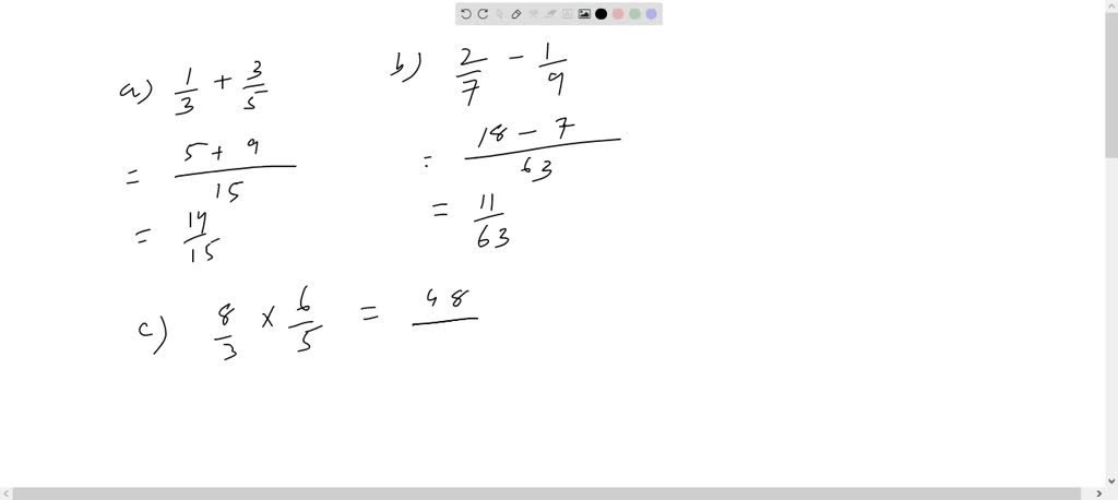 Solved Evaluate Each Of The Following Giving Your Answer As A Fraction A Frac{1}{3} Frac{3