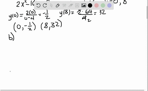 find-the-points-at-which-the-tangent-to-the-curve-is-horizontal-a-yfrac2-x2x-4-b-yfracx2-1x2x-2